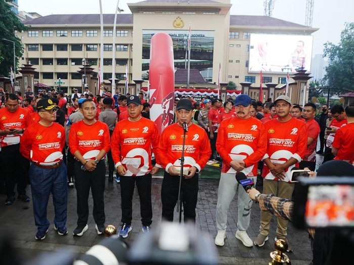 Sambut Hari Bhayangkara ke-79, Kapolri Buka Bhayangkara Sport Day Wujudkan Sinergitas Penegak Hukum