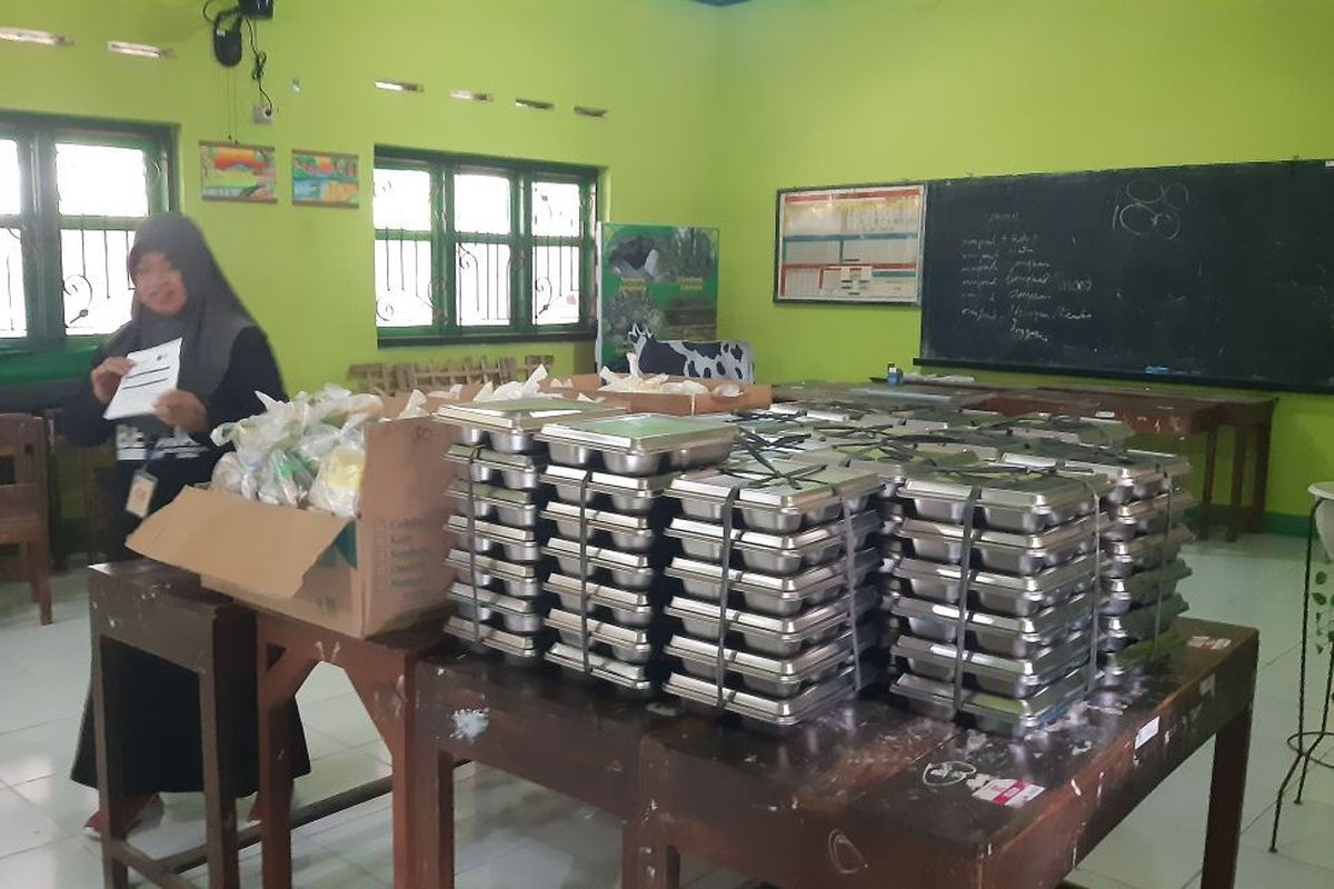 Insiden Pria Misterius di Ruang Transit: Distribusi Makan Gratis di SD Boyolali Sempat Dihentikan